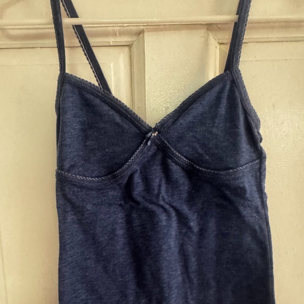 American Eagle Jr Strap Tank Top XS Navy